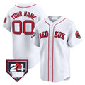Custom B.Red Sox Spring Training Patch Vapor Premier Limited篓C All Stitched Baseball Jerseys