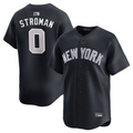 NY.Yankees #0 Marcus Stroman Player Black Home Limited Baseball Jerseys